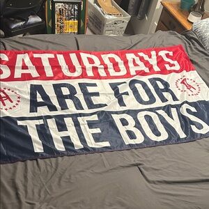 Saturdays Are For The Boys- Barstool Flag
